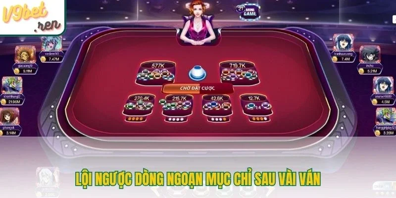 Lội ngược dòng ngoạn mục chỉ sau vài ván